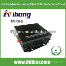 4 canaux Convertisseur vidéo fibre optique monomode 20/40 / 60km haute qualité